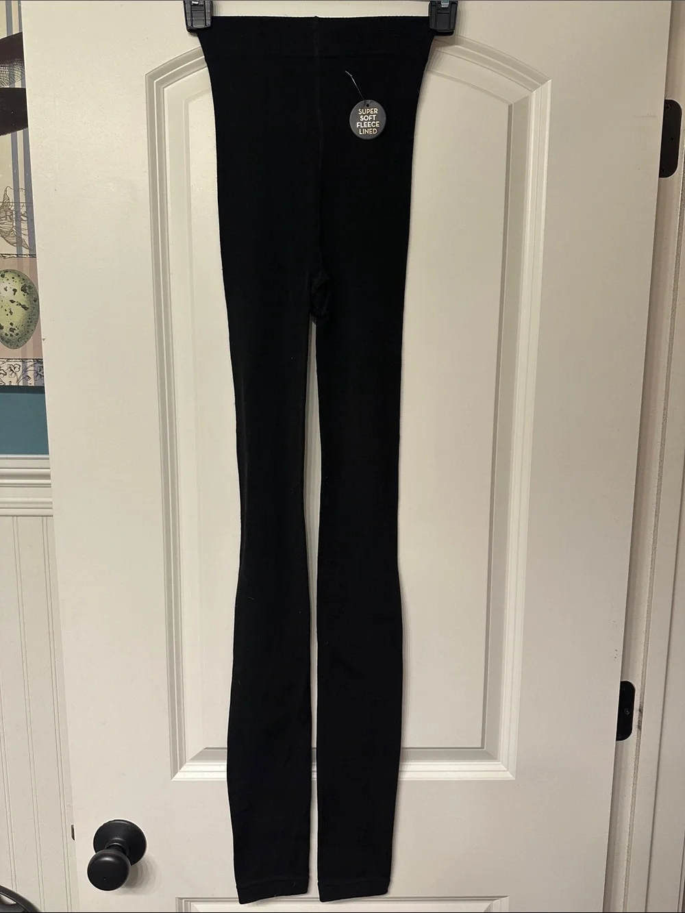 RACHEL Rachel Roy Black Cozy Leggings